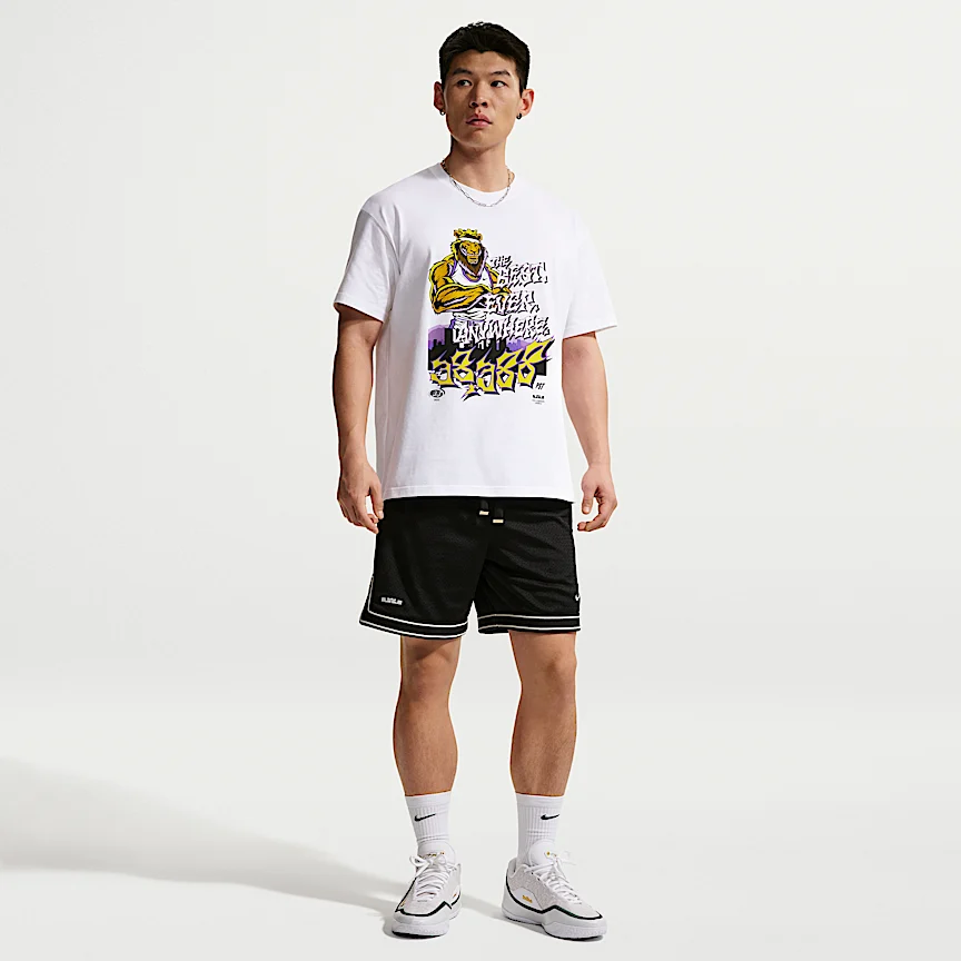 NIKE レブロン "For The Record" — ナイキ メンズ バスケットボール Tシャツ - Image 4