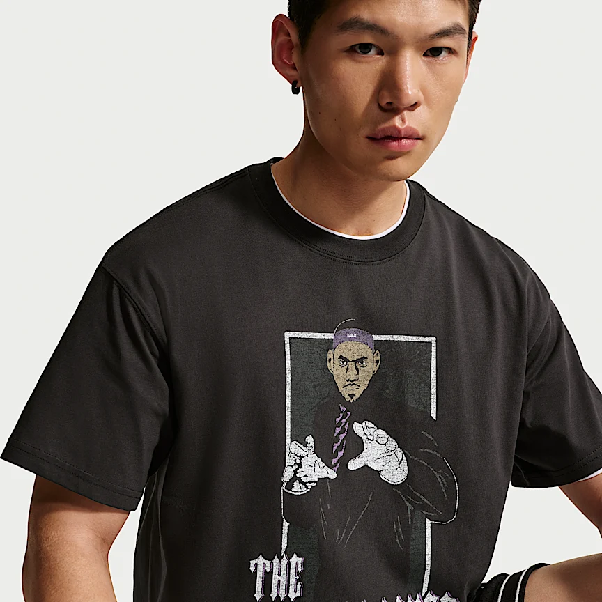 NIKE レブロン "Hurt Feelings" — ナイキ メンズ バスケットボール Tシャツ - Image 3