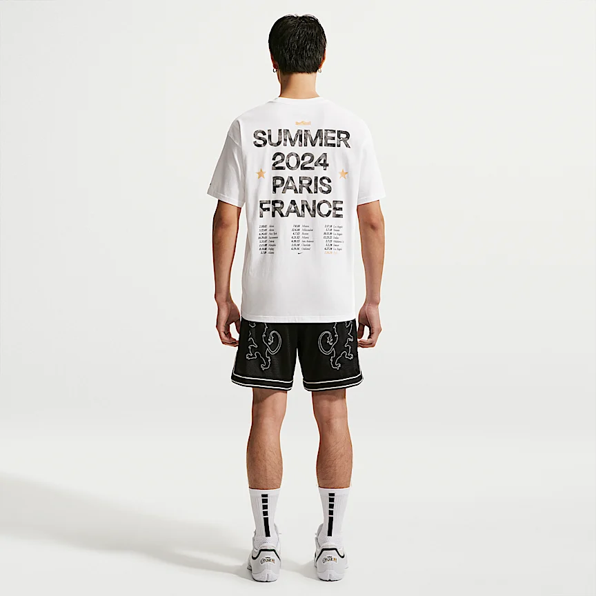 NIKE レブロン "Old Glory" — Nike メンズ バスケットボール Tシャツ - Image 5