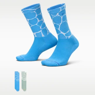 NIKE エブリデイ エレベーテッド — クルー ソックス (2足)