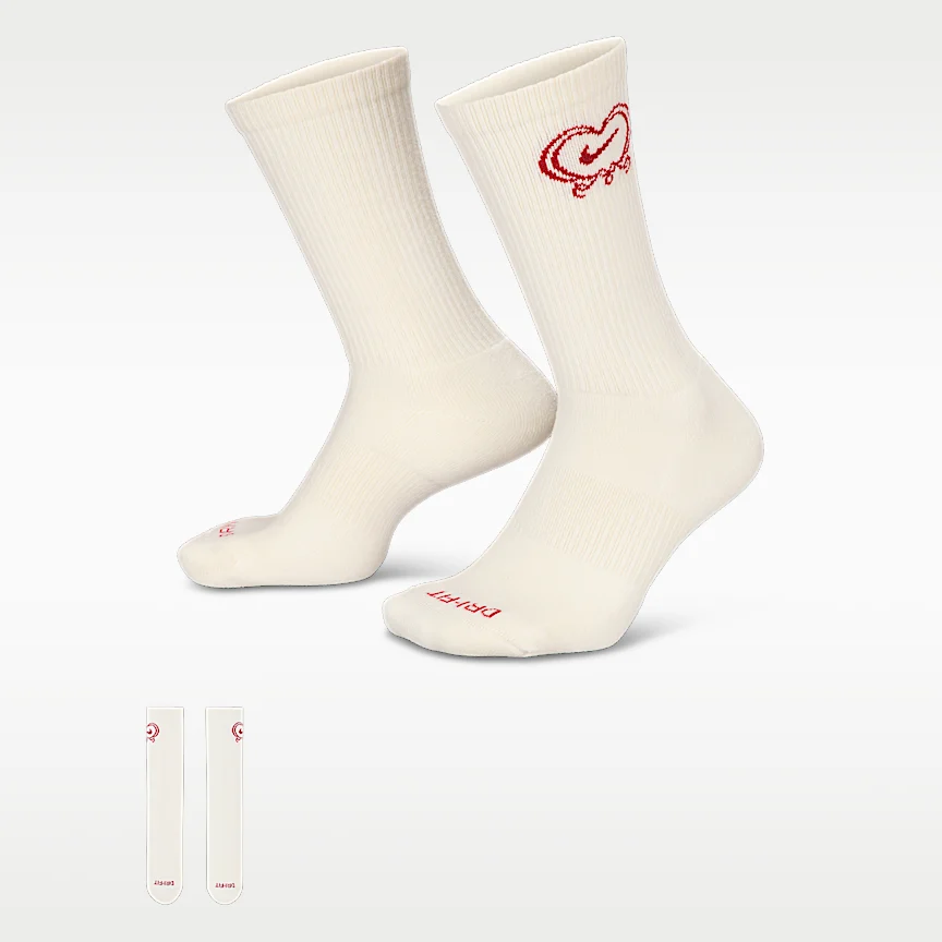 NIKE Everyday Plus — Cushioned Crew Socks (1 Pair)