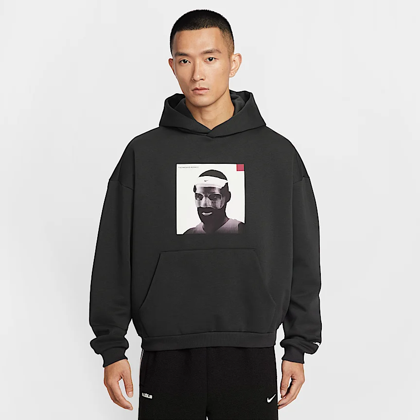 NIKE レブロン "Masked Menace" — メンズ Therma-FIT バスケットボールパーカー