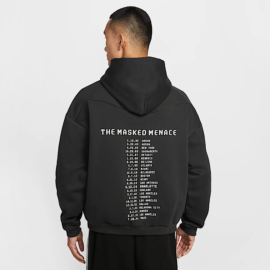 NIKE レブロン "Masked Menace" — メンズ Therma-FIT バスケットボールパーカー - Image 2