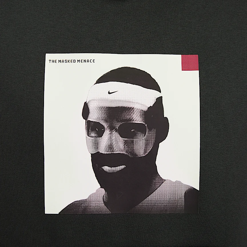 NIKE レブロン "Masked Menace" — メンズ Therma-FIT バスケットボールパーカー - Image 5