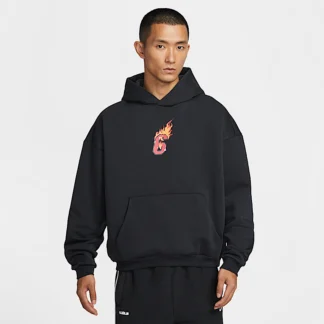 NIKE レブロン "Good Intentions" — メンズ Therma-FIT ブラッシュド プルオーバー バスケットボールパーカー