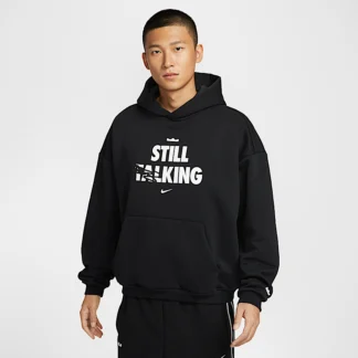 NIKE レブロン "Shut Up and Dribble" — メンズ ナイキ Therma-FIT ブラッシュド プルオーバー バスケットボールパーカー