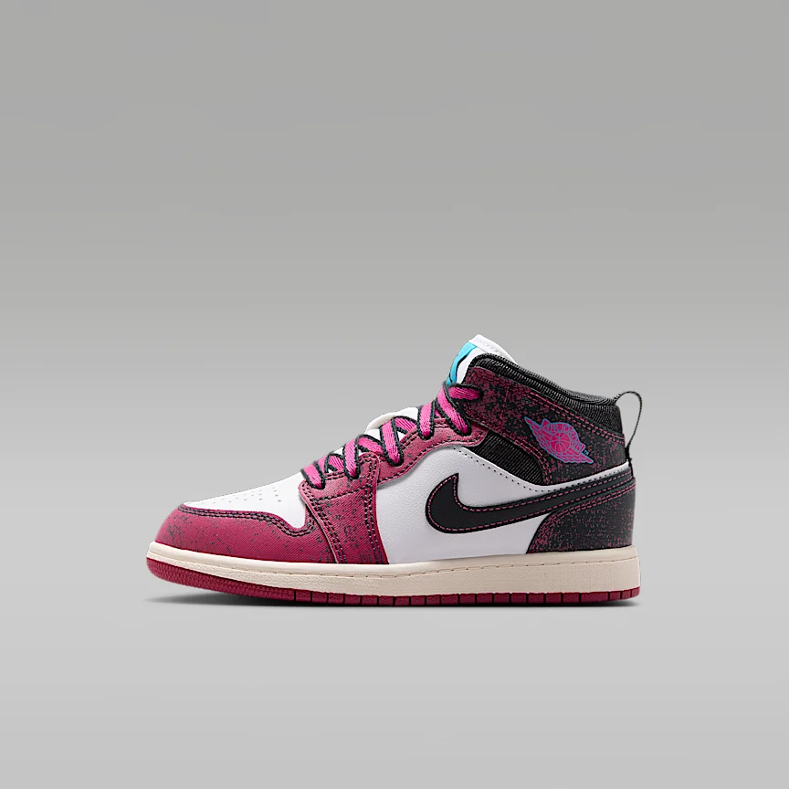 NIKE Jordan 1 MID SE — Little Kids' Shoes