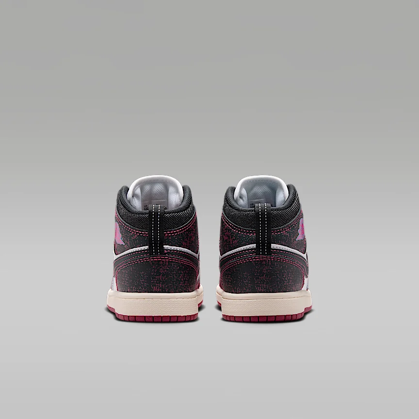 NIKE Jordan 1 MID SE — Little Kids' Shoes - Image 6