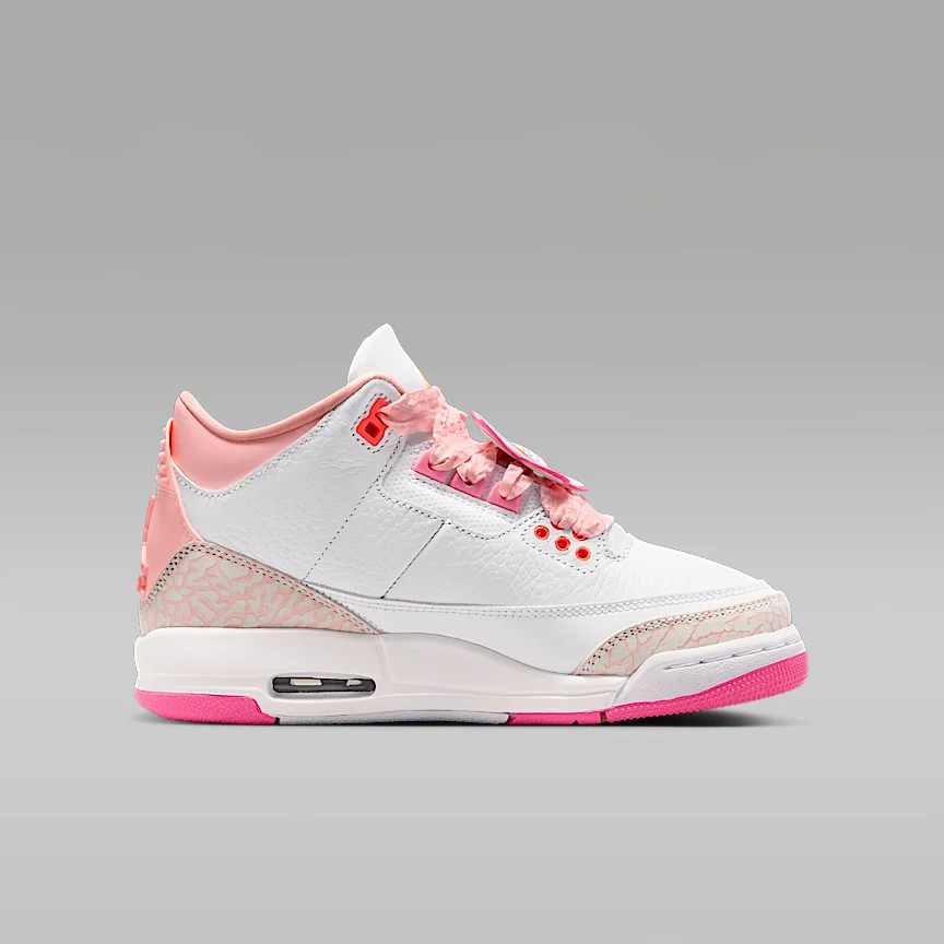 NIKE Air Jordan 3 Retro — Big Kids' Shoes - Image 3
