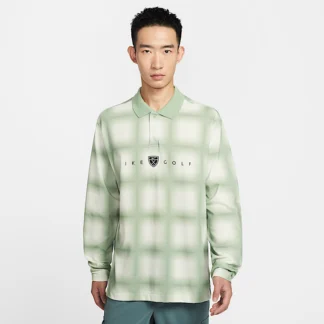 NIKE フェアウェイ フレッシュ — メンズ Dri-FIT ロングスリーブ ルーズフィット ゴルフポロ