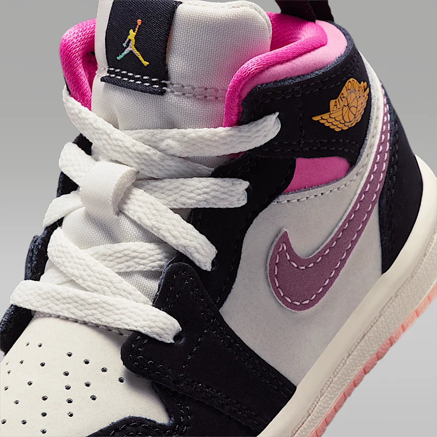 NIKE ジョーダン 1 MID SE — ベビーシューズ - Image 7