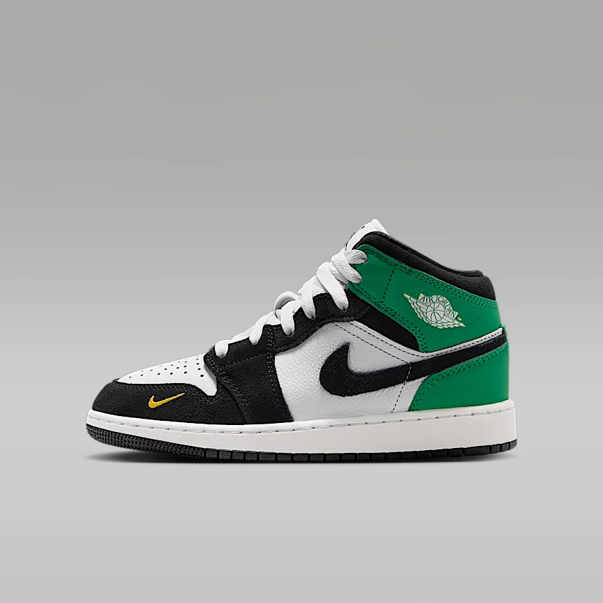 NIKE エア ジョーダン 1 MID SE — ジュニアシューズ