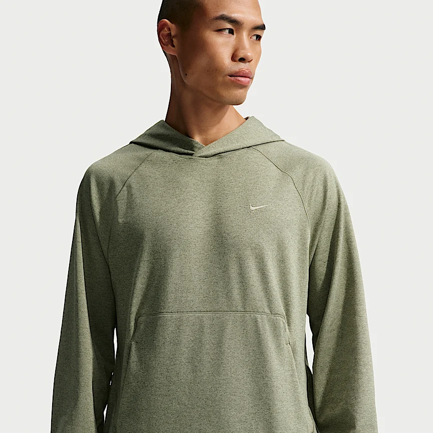 NIKE プライマリー ナノニット — メンズ Dri-FIT UV プロテクション トレーナー パフォーマンスパーカー