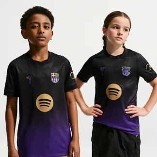 NIKE FCBaruserona 2026/27 Stadium Away — Junior Kobe Dri-FIT Soccer Replica Uniform