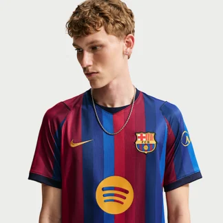 NIKE FC Barcelona 2026/27 Stadium Home — Men's Nike Dri-FIT Soccer Replica Jersey