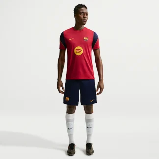 NIKE FC バルセロナ ストライク — メンズ ナイキ Dri-FIT サッカー ニット ショートパンツ