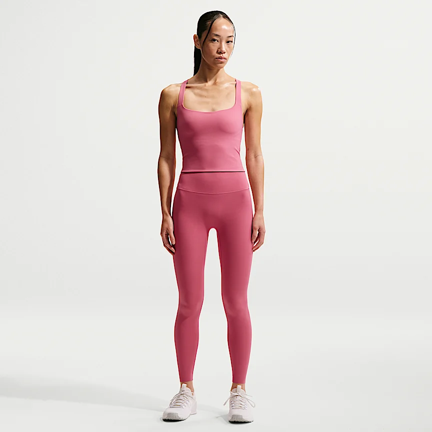 NIKE ゼンビー — ウィメンズ ハイウエスト フルレングス (10分丈) レギンス フロントシームなし