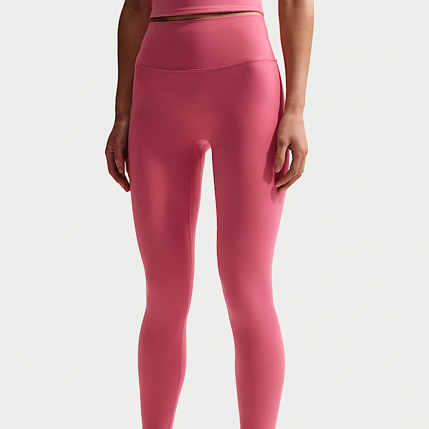 NIKE ゼンビー — ウィメンズ ハイウエスト フルレングス (10分丈) レギンス フロントシームなし - Image 2