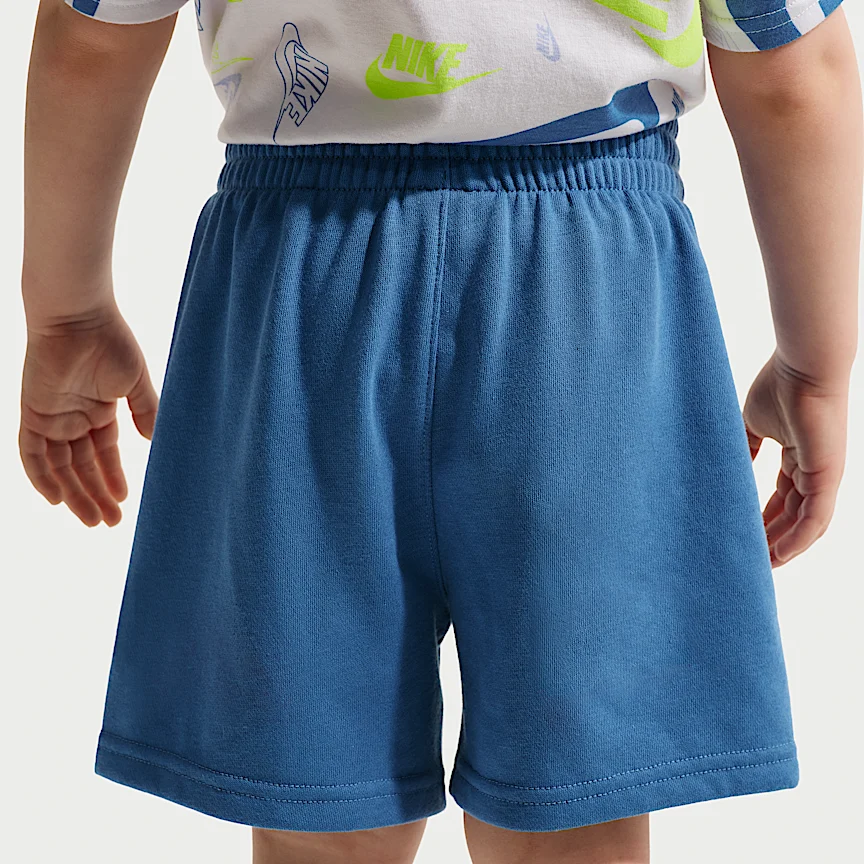 NIKE スポーツウェア — ベビー プリント Tシャツ アンド ライトウェイト フレンチテリー ショートパンツ セットアップ - Image 5