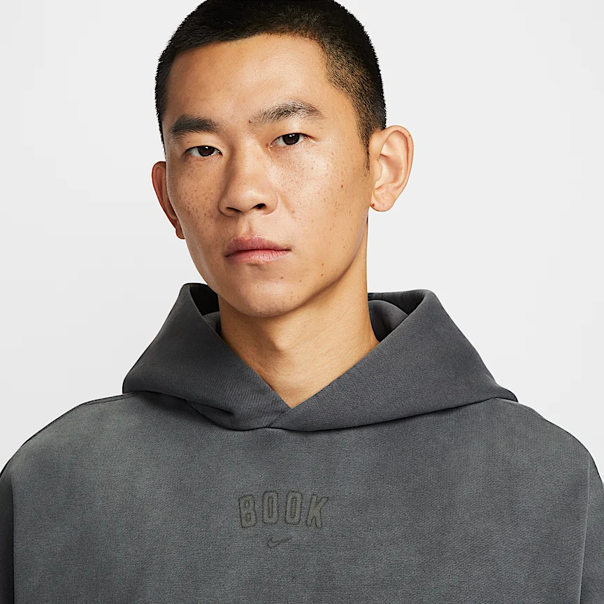 NIKE ブック スタンダード イシュー — メンズ ブラッシュド プルオーバー パーカー - Image 3