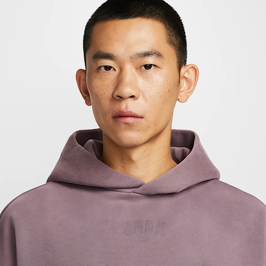 NIKE ブック スタンダード イシュー — メンズ ブラッシュド プルオーバー パーカー - Image 3