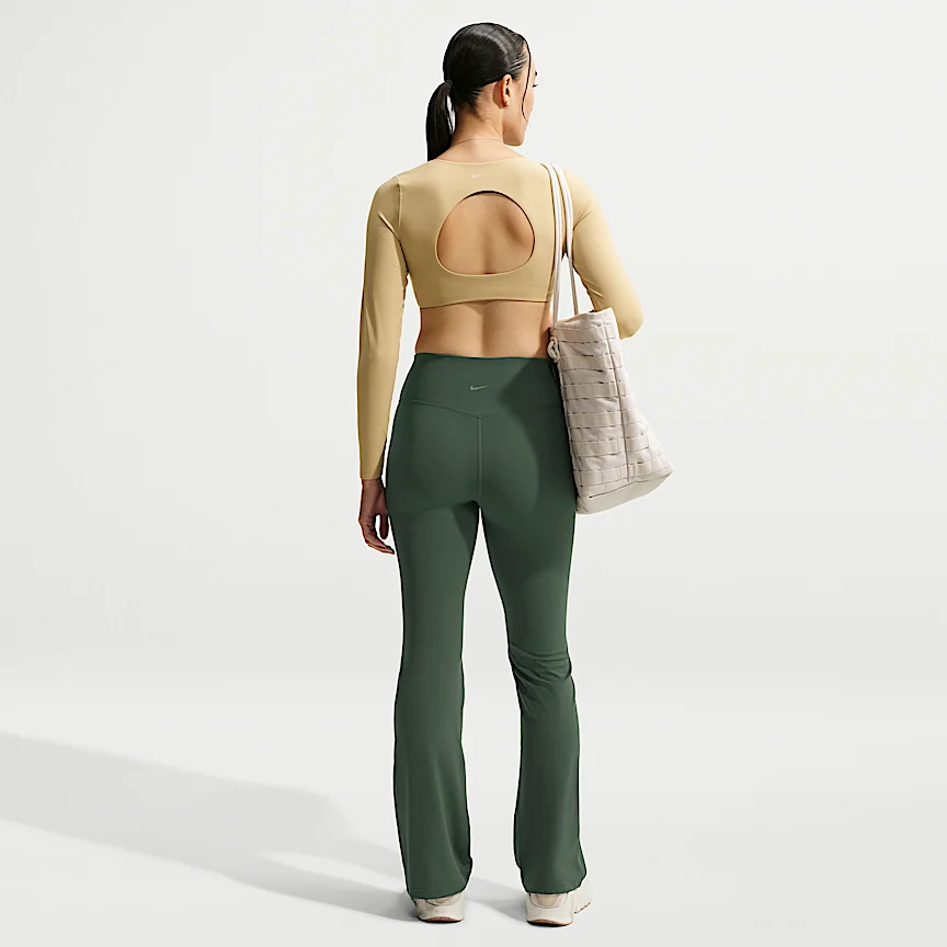 NIKE ゼンビー — ウィメンズ ハイウエスト フレア レギンス フロントシームなし - Image 5