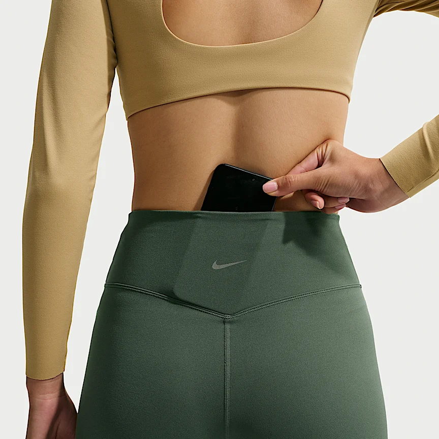 NIKE ゼンビー — ウィメンズ ハイウエスト フレア レギンス フロントシームなし - Image 6