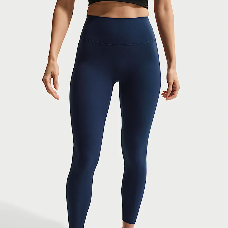 NIKE ゼンビー — ウィメンズ ハイウエスト アンクル (9分丈) レギンス フロントシームなし - Image 2