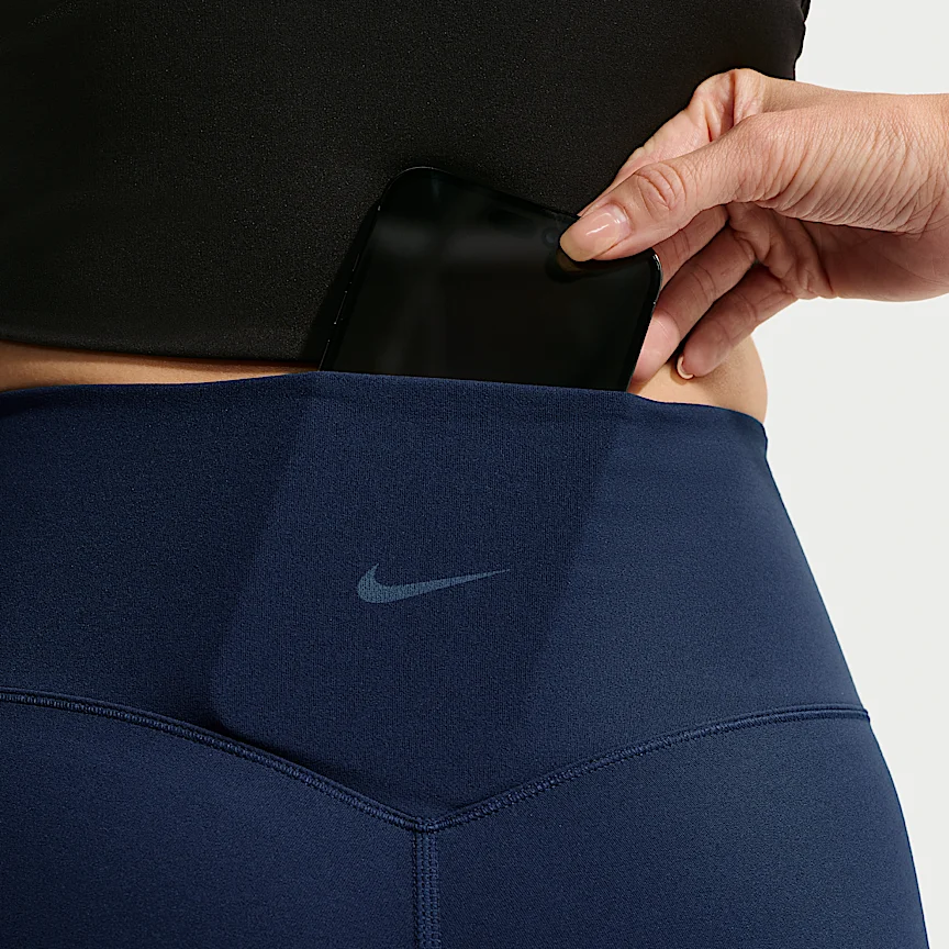 NIKE ゼンビー — ウィメンズ ハイウエスト アンクル (9分丈) レギンス フロントシームなし - Image 6