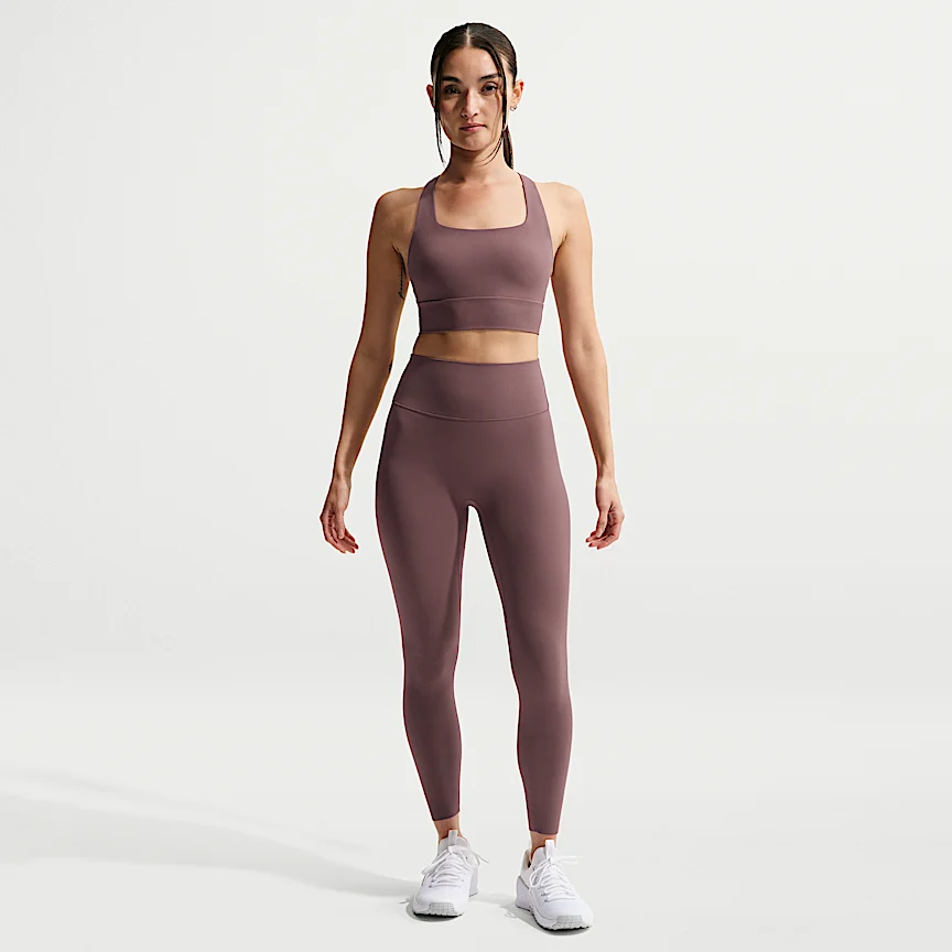 NIKE ゼンビー — ウィメンズ ハイウエスト アンクル (9分丈) レギンス フロントシームなし