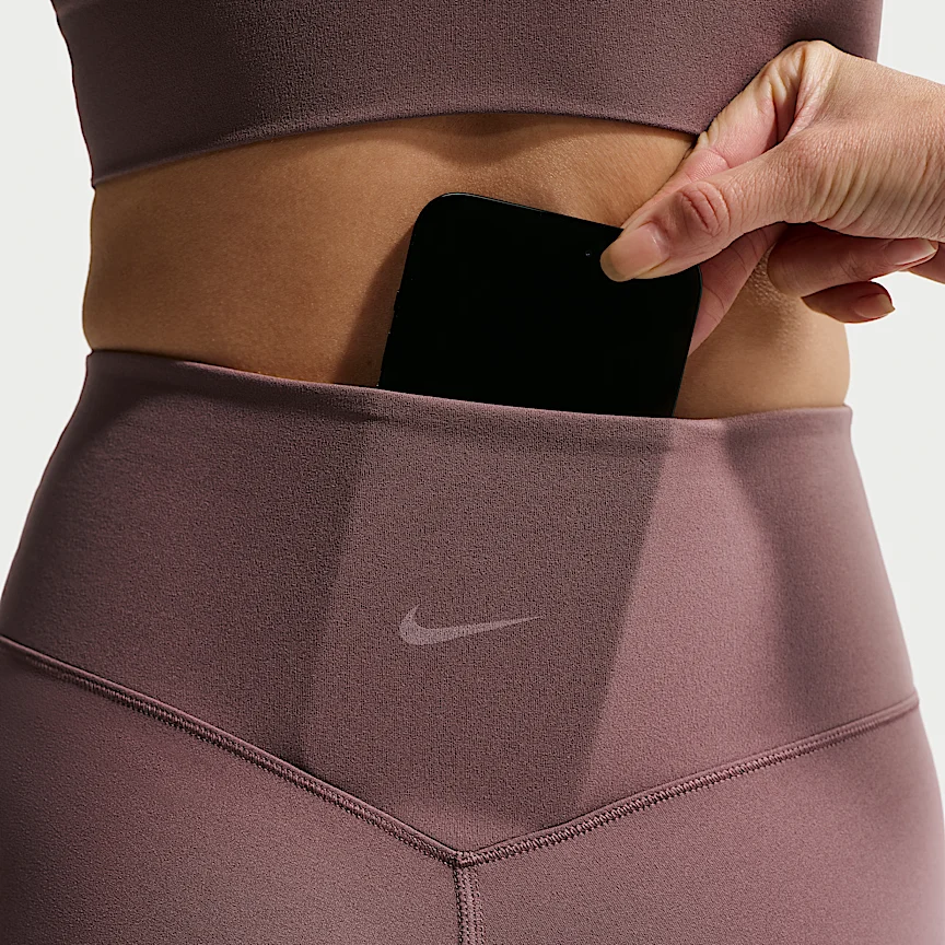 NIKE ゼンビー — ウィメンズ ハイウエスト アンクル (9分丈) レギンス フロントシームなし - Image 6