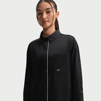 NIKE Sportswear — Women's Oversized Satin Long-Sleeve Tops