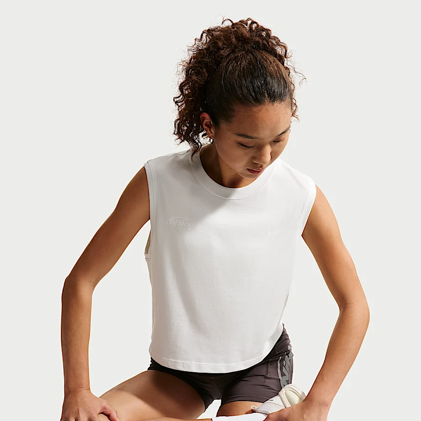 NIKE スウィフト バタフライ — ウィメンズ Dri-FIT ノースリーブ ランニング Tシャツ - Image 3