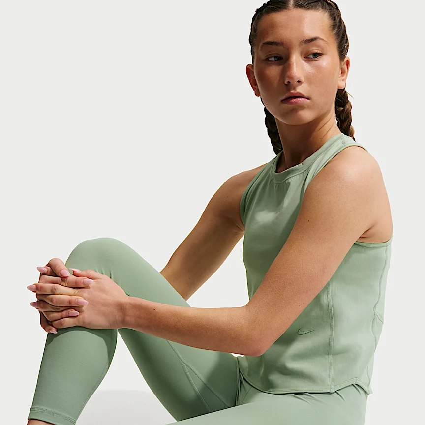 NIKE Mavn — Girls' High-Waisted Full-Length Leggings - Image 4