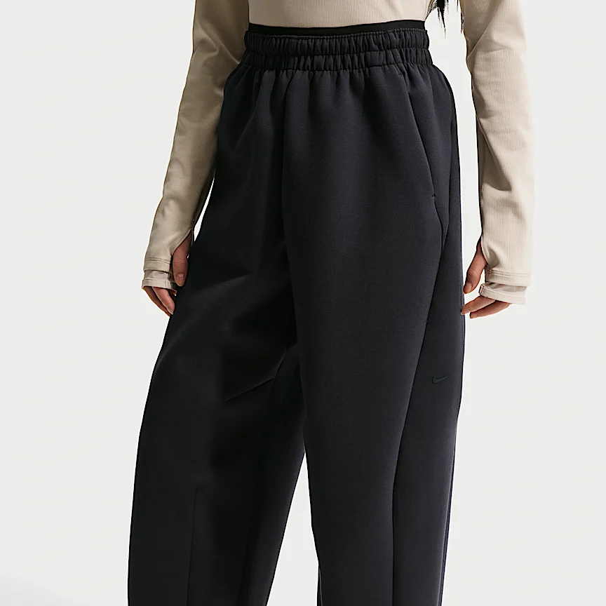 NIKE Mavn — Girls' Therma-FIT High-Waisted Knit Pants - Image 2