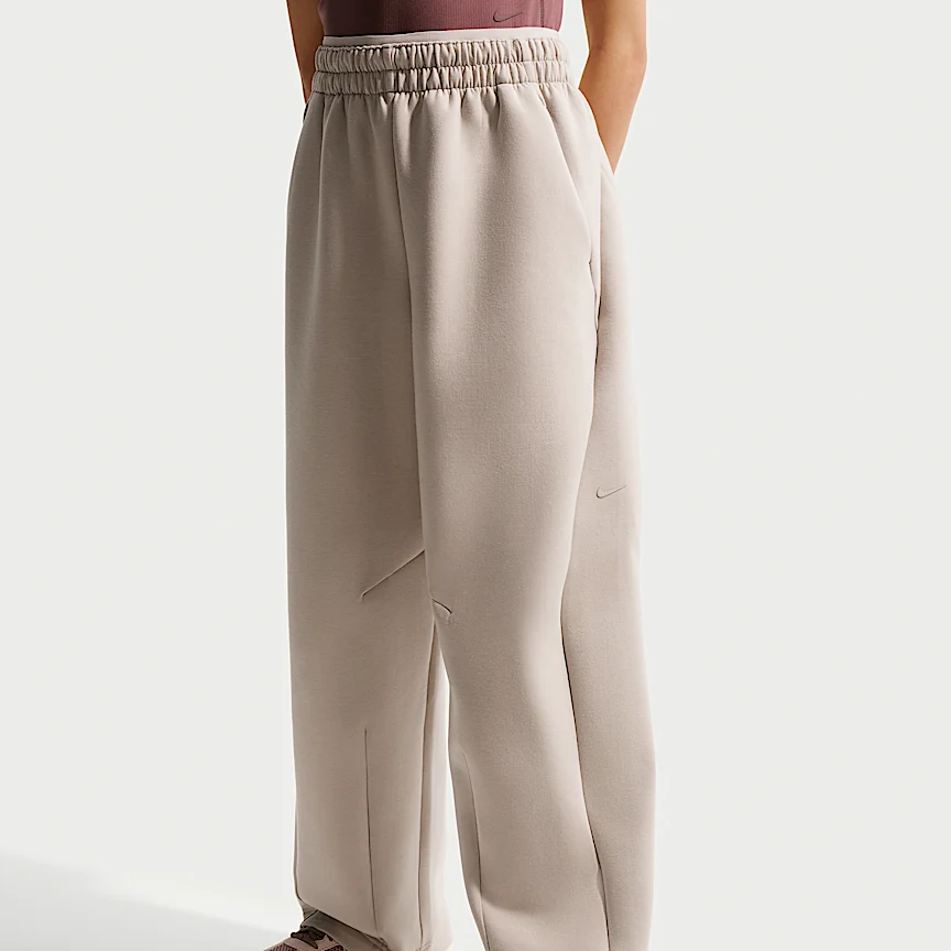 NIKE Mavn — Girls' Therma-FIT High-Waisted Knit Pants - Image 2