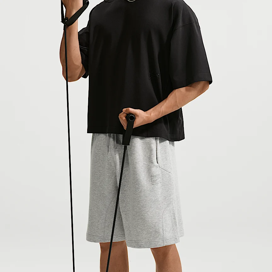 NIKE N.A.C. — メンズ Dri-FIT フリース トレーニング ショートパンツ - Image 4