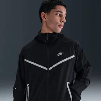 NIKE テック — メンズ フルジップ ウーブン ウィンドランナー ジャケット