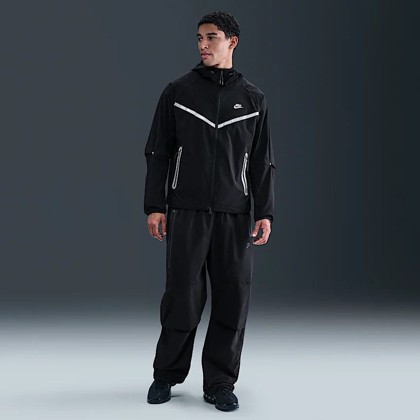 NIKE テック — メンズ フルジップ ウーブン ウィンドランナー ジャケット - Image 4