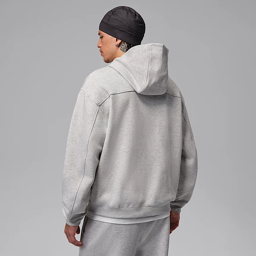 NIKE Jordan Sport Hoop Fleece — Men's Dri-FIT Full-Zip Hoodie - Image 2