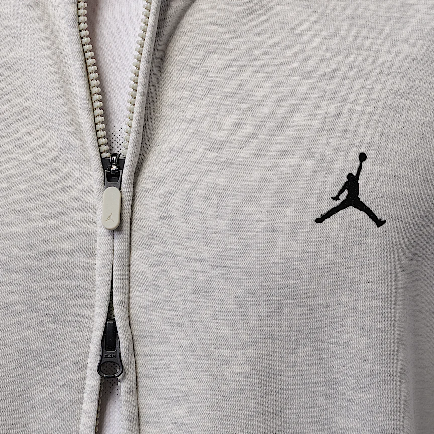 NIKE Jordan Sport Hoop Fleece — Men's Dri-FIT Full-Zip Hoodie - Image 4