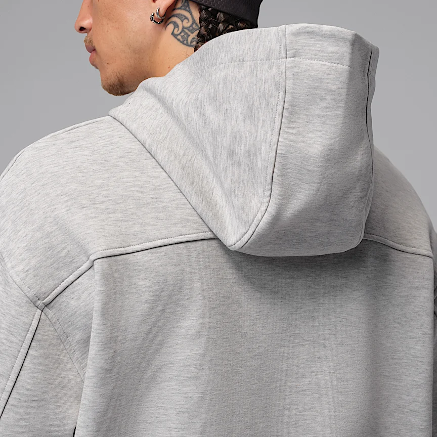 NIKE Jordan Sport Hoop Fleece — Men's Dri-FIT Full-Zip Hoodie - Image 6