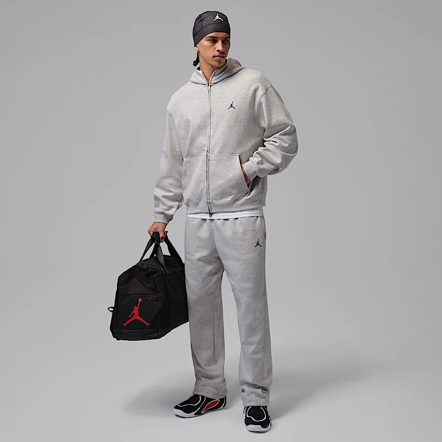 NIKE Jordan Sport Hoop Fleece — Men's Dri-FIT Full-Zip Hoodie - Image 7