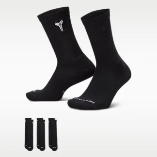 NIKE エブリデイ エレベーテッド "Kobe" — クルー ソックス (3足)