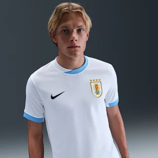 NIKE ウルグアイ 2024/25 スタジアム アウェイ (メンズ チーム) — メンズ ナイキ Dri-FIT サッカー レプリカ ユニフォーム