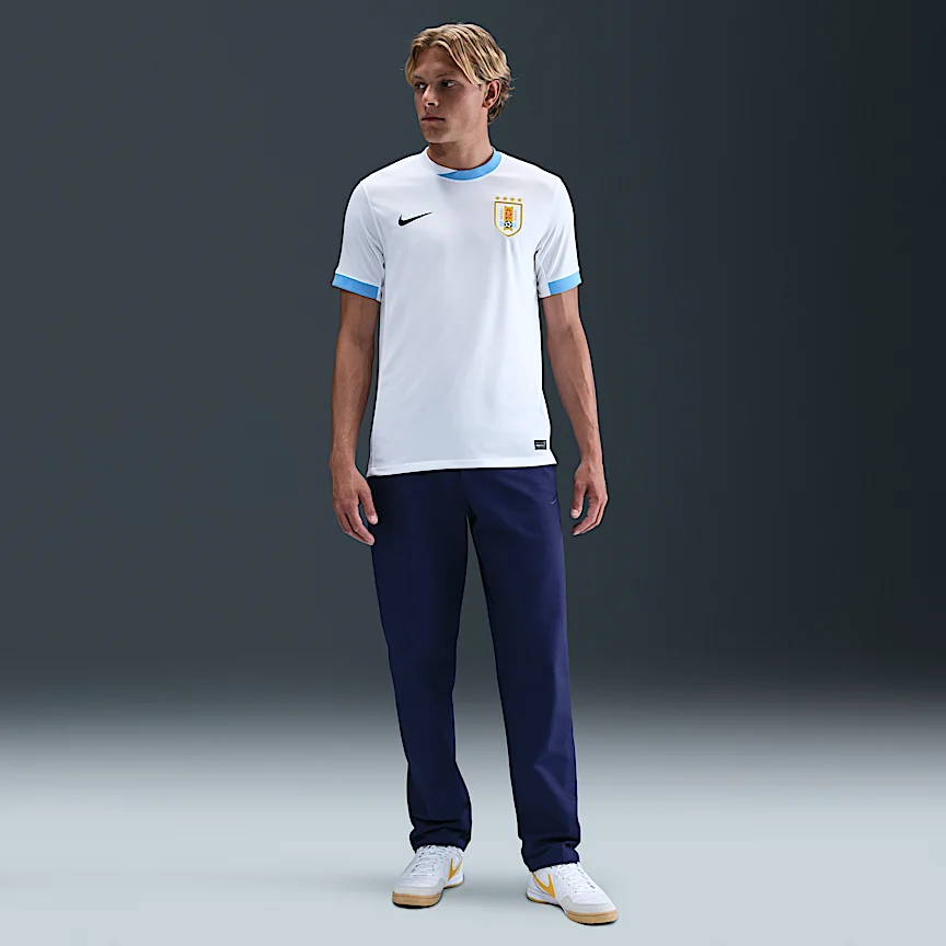 NIKE ウルグアイ 2024/25 スタジアム アウェイ (メンズ チーム) — メンズ ナイキ Dri-FIT サッカー レプリカ ユニフォーム - Image 4