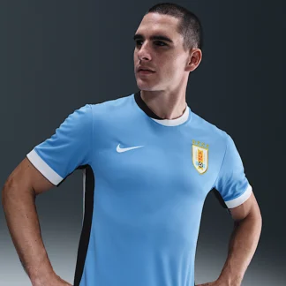 NIKE ウルグアイ 2024/25 スタジアム ホーム (メンズ チーム) — メンズ ナイキ Dri-FIT サッカー レプリカ ユニフォーム