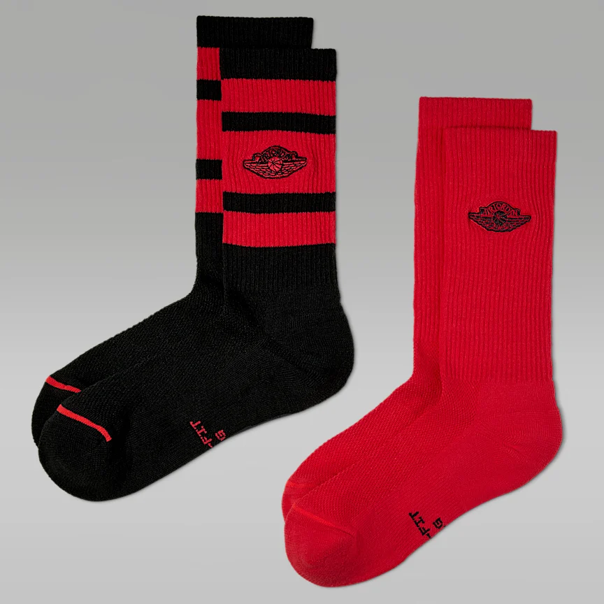 NIKE Jordan Everyday Erebeteddo — Crew Socks (2足)
