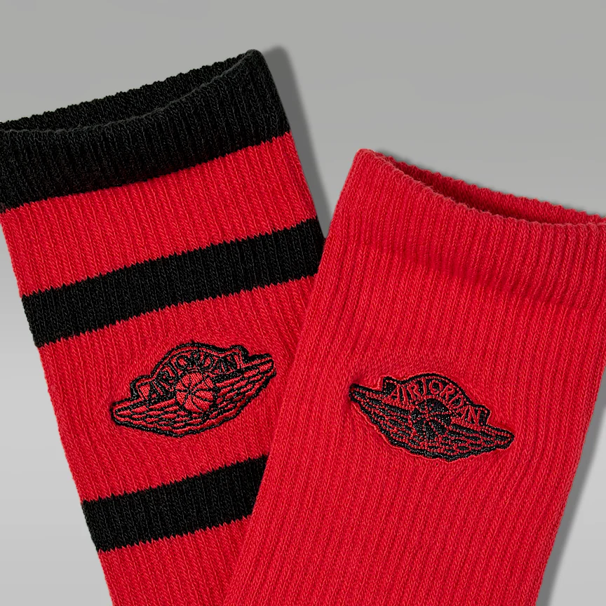 NIKE Jordan Everyday Erebeteddo — Crew Socks (2足) - Image 2