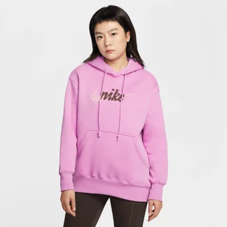 NIKE スポーツウェア フェニックス フリース — ウィメンズ オーバーサイズド ロゴ パーカー（プラスサイズ）